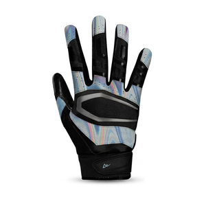 Guantes de Fútbol Americano Unisex de Color Sólido, Ropa Deportiva de Moda, Venta al Por Mayor, Guantes de Fútbol Americano de la Mejor Calidad en Venta - Product Image 2