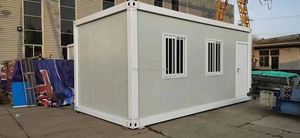 Cabane de bureau pliable moderne en acier préfabriquée, kit de maison modulaire préfabriquée Cprefab, petite maison préfabriquée DIY - Product Image 5