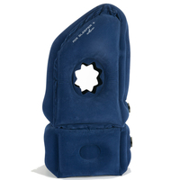 Oreiller d'avion portable ergonomique Travelsky Oreiller de voyage gonflable polyvalent