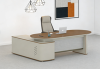 Scrivania Direzionale Aston |   Scrivania Direzionale Moderna in Legno per Ufficio Domestico e Appartamento