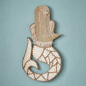 Décoration murale bohème artisanale en matériaux naturels pour chambre de bébé et maison, provenant du Vietnam - Product Image 3