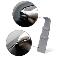 Foshio Kit d'installation d'autocollants teintés pour vitres Ensemble d'outils de raclette en vinyle pour voiture