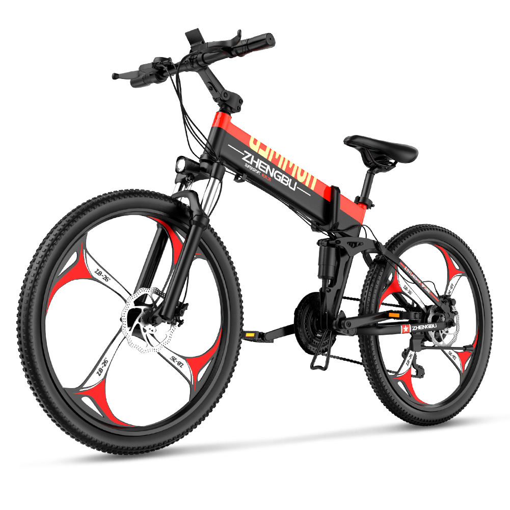 H2PRO 26 Inch Aluminum Alloy Electric Bike 30 Speed Folding Ebike