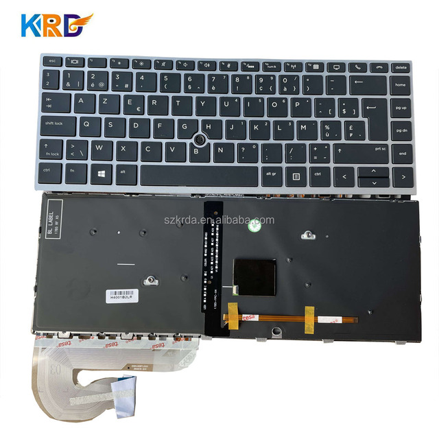 BE BR JA AR FR US UK SP RU Internal Keyboard Laptop Keyboard for HP EliteBook 840 G5 G6 846 G5 745 G5