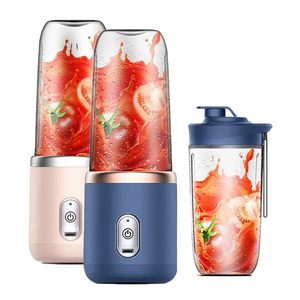 Licuadora Portátil Recargable por USB de 380 ml con Seis Cuchillas, Mini Licuadora, Vaso Mezclador, Máquina para Hacer Jugos - Product Image 2