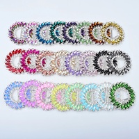 Broches en strass multicolores à dos plat pour vêtements, écharpes, boucles de ceinture, décoration de vêtements, accessoires de robe DIY
