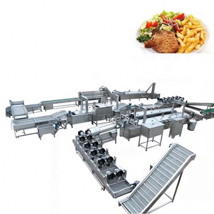 HONGQIANG Fully Automatic Industrial Frozen French