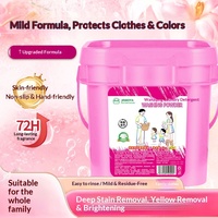 Poudre à lessiver anti-taches tenaces Nettoyage en profondeur Sans frottement manuel 3 fois plus efficace pour éliminer les taches Sans parfum
