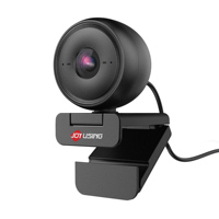 Joyusiing 4K 30 FPS USB CMOS Akış Kamerası Web Kamerası Gürültü Önleyici Mikrofon RGB Işık Otomatik Odaklama Oyun Canlı Yayını