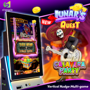 เครื่องยิงเหรียญแบบปุ่มแนวตั้งสำหรับเล่นเกมส์สนุกๆ USA Vegas nudge เกมสกิล6 in 1ชำนาญทางจันทรคติ - Product Image 3