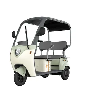 Triciclo eléctrico de 3 ruedas a precio de fabricante de China, triciclo eléctrico Yadi C16 de edición de lujo para adultos