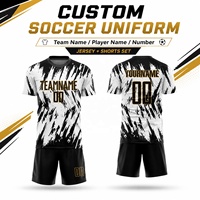 Uniformes de Fútbol Personalizados con Logotipo del Club, Nombre y Número, Camisetas de Fútbol Ligeras