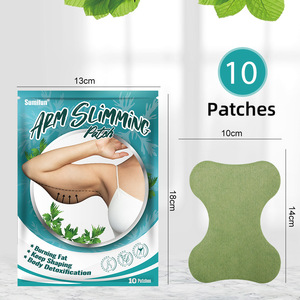 Patch Minceur Herbal pour Bras à Marque Blanche, Brûle-Graisse Efficace, Plâtre Détoxifiant par Moxibustion, Autocollant Amincissant et Remodelant le Corps - Product Image 2