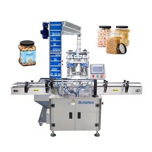 Máy đóng nắp tự động nắp chai nhựa niêm phong máy gạo đường kính lớn Jar capper - Product Image 1