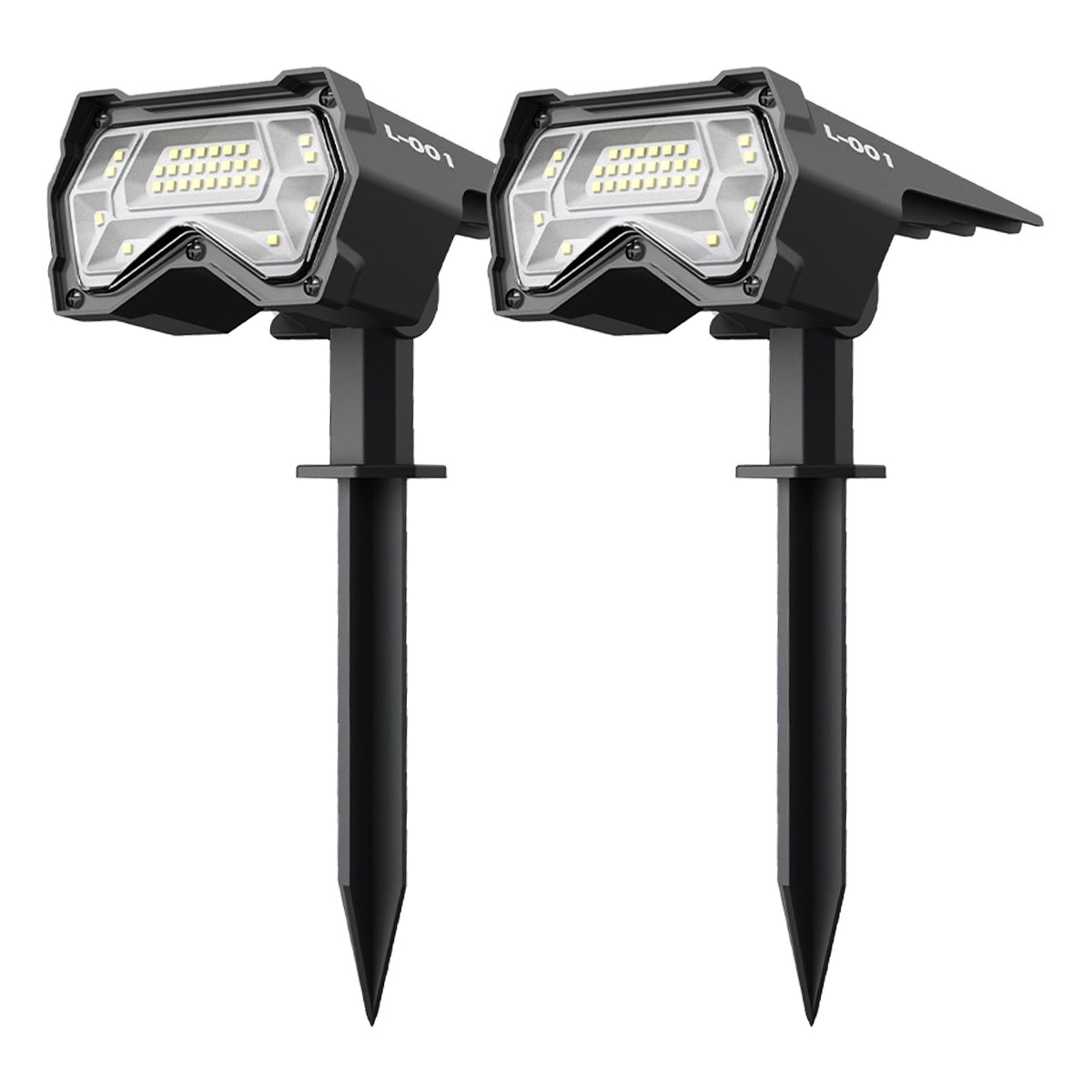 Уличный садовый светильник нового дизайна, газон 28 IP65, водонепроницаемый прожектор, питание от солнечной энергии, 28 светодиодов