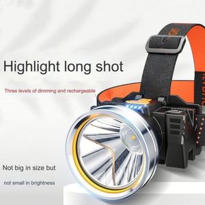 Alta potencia 1000m largo alcance portátil 90 grados ajuste recargable aleación de aluminio Abs antorcha táctica linterna Led faro - Product Image 3