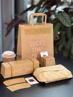 Feuilles de papier sulfurisé personnalisées imprimées quadricolore en offset, en pâte recyclée, pour l'emballage alimentaire du pain, des gâteaux, des pâtisseries et des snacks