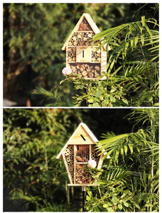 Bán Buôn Bằng Gỗ Côn Trùng Khách Sạn Tùy Chỉnh Thân Thiện Với Môi Vườn Tre Bằng Gỗ Mason Bee Nhà Côn Trùng Khách Sạn Nhỏ Bug Nhà - Product Image 4