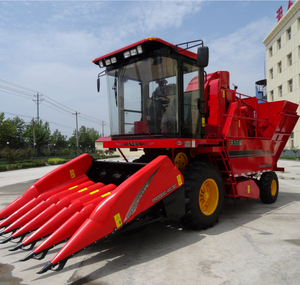 Tianren 6-<b>Row</b> Corn Harvester Silage Machine With Engine High Productivity 200-220 Tractor Power Farm Machine AF88G Rice Combine - Product Image 4