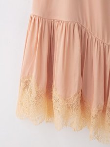 <span class=keywords><strong>Robe</strong></span> nuisette en satin et dentelle personnalisée 2026 pour femme, style lingerie sexy, mini-<span class=keywords><strong>robe</strong></span> à bretelles spaghetti, vente en gros OEM par China Clothing - Product Image 5