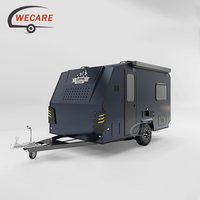 WECARE Australia Standard 4x4 Mini caravane tout-terrain conforme ADR, remorque compacte pour aventures en plein air