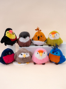 Peluche de Animal - Compañero Reconfortante - Juguete de Peluche Ultra Suave de Aves - 12 cm 10 Surtidos Aves Realistas - Product Image 2