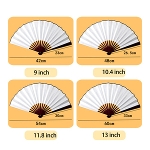 Abanico Plegable SOLPOP con Logotipo Personalizado para Pub, Club, Bar, Abanico Grande para Fiestas, 13 Pulgadas, Recuerdo para Festivales de Baile - Product Image 2