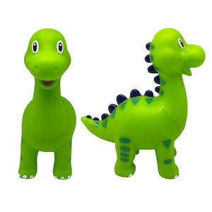 कस्टम assored नरम रबर पशु शॉवर स्क्वीटर टोडलर्स बाल स्नान खिलौने बतदार डायनासोर ध्वनि प्रभाव - Product Image 5