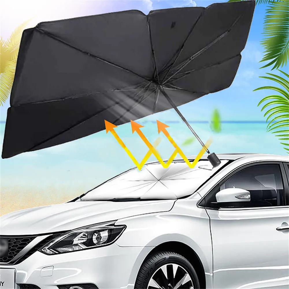 Car Windshield Sunshades Interior Parasol Car Sun Shade Cover UV Protection Car Sun Visor Front Windshield
