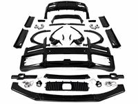 Nouveau kit carrosserie large en fibre de carbone sèche style UB pour Rolls-Royce Cullinan – Amélioration extérieure : Lame avant, capot, ailes, spoiler