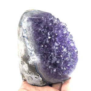 Geode di Ametista Grezza a Forma di Uva, Cluster di Ametista Naturale all'Ingrosso - Product Image 6