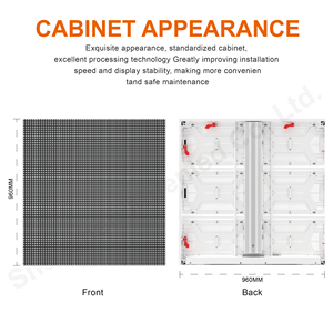 โมดูลจอแสดงผล LED กลางแจ้ง SS5 วิดีโอวอลล์ P5 ความสว่างสูง 7000cd หน้าจอโฆษณากลางแจ้งสำหรับป้ายโฆษณา LED - Product Image 2