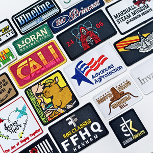 Dễ Thương Bán Buôn Đầy Đủ Thêu Trucker Hat Logo Phương Tây Chenille Vá Thiết Kế Hat Thêu Thư Các Bản Vá Lỗi Sắt Trên Tùy Chỉnh - Product Image 3