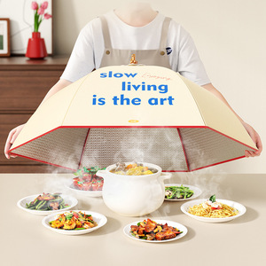 Food <b>Cover</b> Extra Large Foldable Heat Insulating Dustproof Rectangular <b>Table</b> <b>Cover</b> For Home Use - Product Image 1
