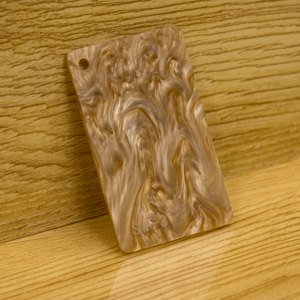 Feuilles acryliques moulées marron SW de 1/8 po, coupées à la taille voulue pour la décoration - Product Image 1