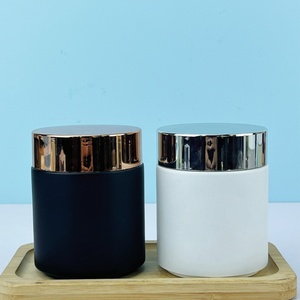 Bocaux en verre givré de 200 ml avec couvercles à vis, capacité 200 g - Product Image 2