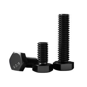 Fabricación precio al por mayor grado 8,8 DIN931 DIN933 métrico galvanizado personalizado rosca completa cabeza hexagonal Acero inoxidable perno hexagonal - Product Image 2