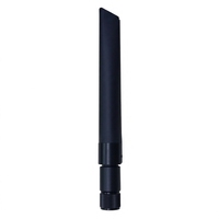 Antenne WIFI pliable omnidirectionnelle en caoutchouc à gain élevé personnalisée 2.4G 5.8G 5dBi double bande