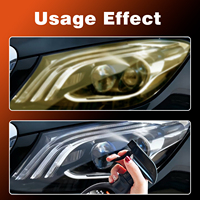 Kit de Restauration de Phares de Voiture Astree Anti-Oxydation Réparation des Rayures Protection UV Nettoyant pour Lentilles OEM