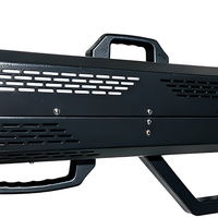 LECHIATOP Machine à Brouillard Professionnelle 1500W RGB LED, Canon à Fumée à Colonne d'Air à Matrice Lumineuse Dynamique pour Concerts et Festivals