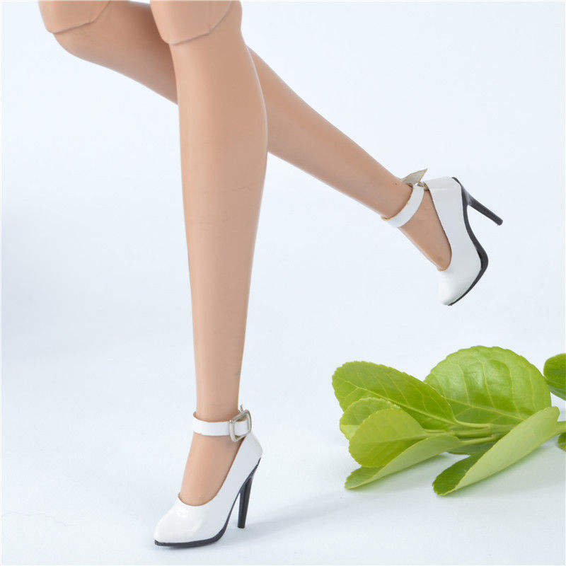 Chaussures à talons hauts en cuir pour poupées PP FR2 11-12
