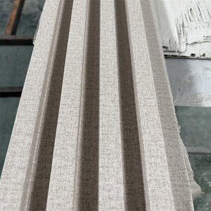Lambril ripado amadeirado <span class=keywords><strong>lambris</strong></span> <span class=keywords><strong>en</strong></span> lattes <span class=keywords><strong>pvc</strong></span> Lambrin Panneau mural wpc cannelé à lattes <span class=keywords><strong>en</strong></span> bois décoration intérieure - Product Image 6