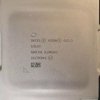 Procesador SRKXR Intel Xeon 5315Y en existencia, TDP 140W, 8 núcleos, 16 hilos, 12M Cache, 3,20 GHz, bandeja de La CPU Gold 5315Y para servidor