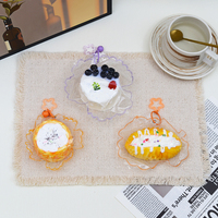 Jouet anti-stress en silicone de qualité alimentaire, design gâteau délicieux, jouet souple en forme de beurre