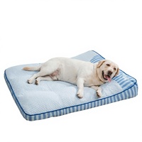Tapis rafraîchissant pour chien, rectangle, lavable, lit pour chien, coussin de refroidissement pour animaux de compagnie, confortable, tapis rafraîchissant pour l'été