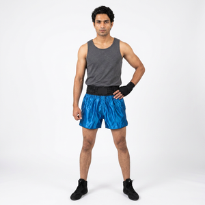 Wholesale Cheap Price Custom Full Printed Muay Thai Shorts Hot Selling All Over Custom Printed Unisex Wear Muay Thai Shorts - Product Image 1