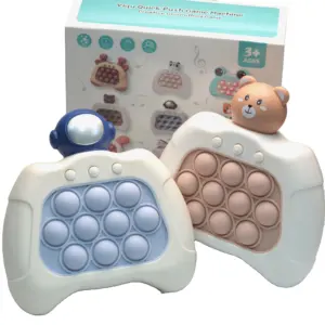 2023 Tiktok populer permainan gelembung tekan cepat menyala pop penghilang stres mainan fidget mesin permainan Cub untuk anak-anak