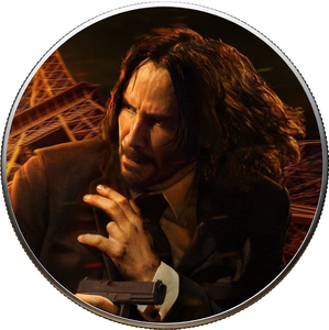 Design personalizzato metallo artigianato John Wick collezione commemorativa moneta sfida oggetti di scena per film Cosplay - Product Image 2