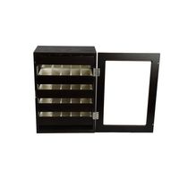 Coffret Cadeau de Luxe Personnalisé pour Bijoux - Tiroir Rectangulaire en Bois et Cuir Suédé pour Bagues, Colliers, Montres - Logo OEM/ODM - Organisateur de Rangement