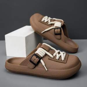 Pantuflas Cómodas para Hombre, Zapatillas de Casa para Interiores/Exteriores, el Mejor Soporte para el Arco, Suaves, Antideslizantes, Punta Cerrada, Acolchadas - Product Image 4